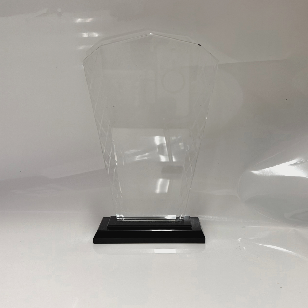 Placa Cristal Base Negra o Azul