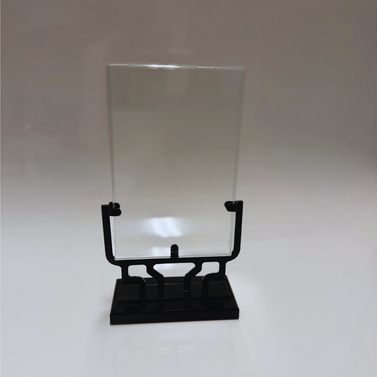 Placa Cristal Base negra