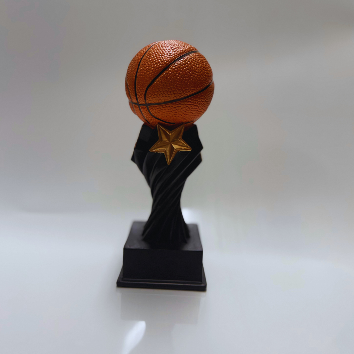 Trofeo Deportes Espiral Negro