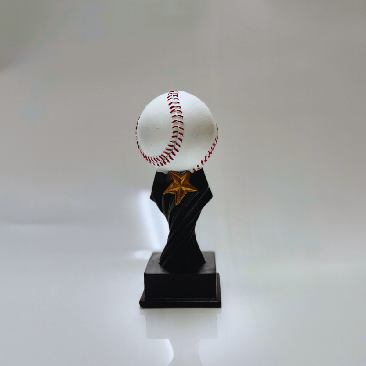 Trofeo Deportes Espiral Negro