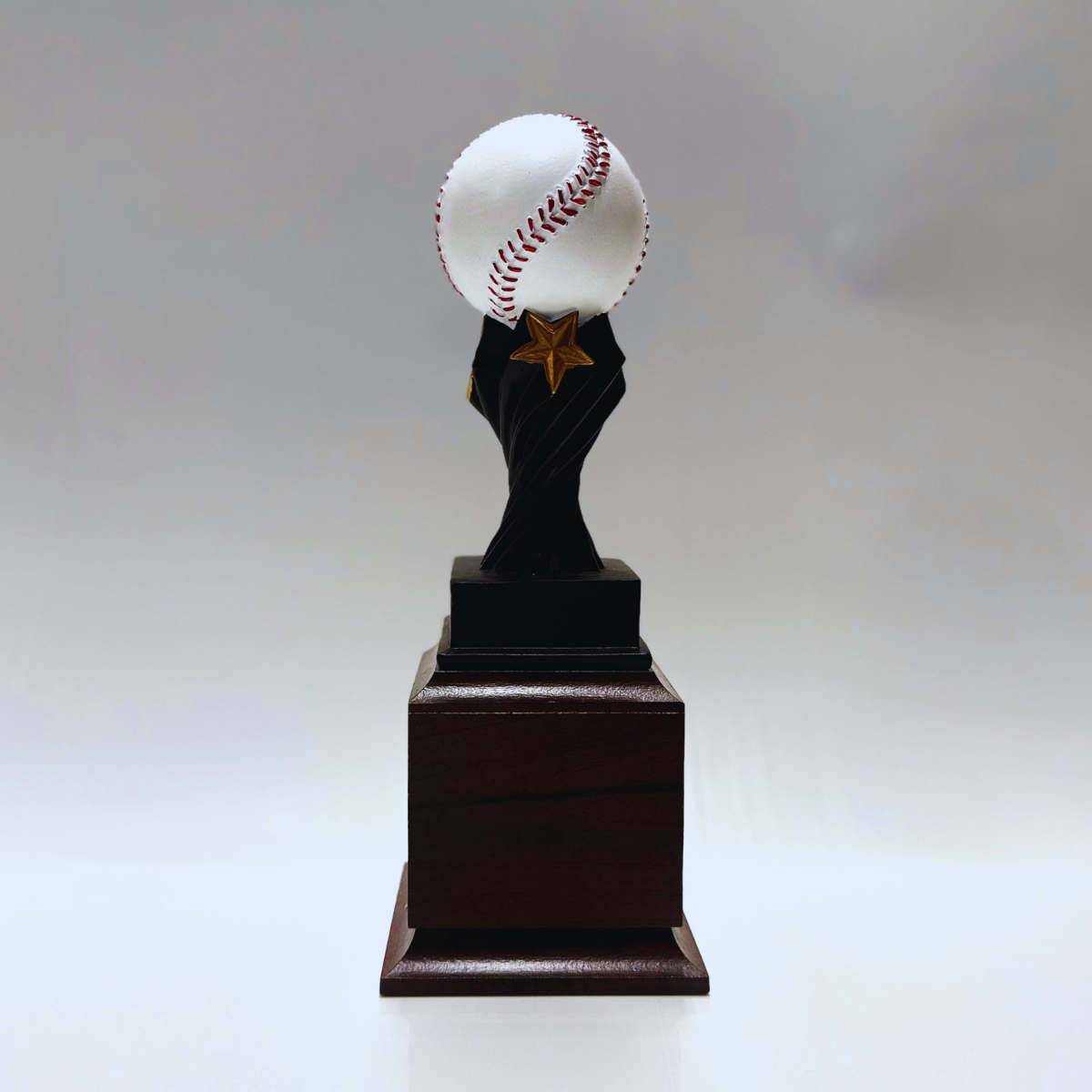 Trofeo Deportes Espiral Negro