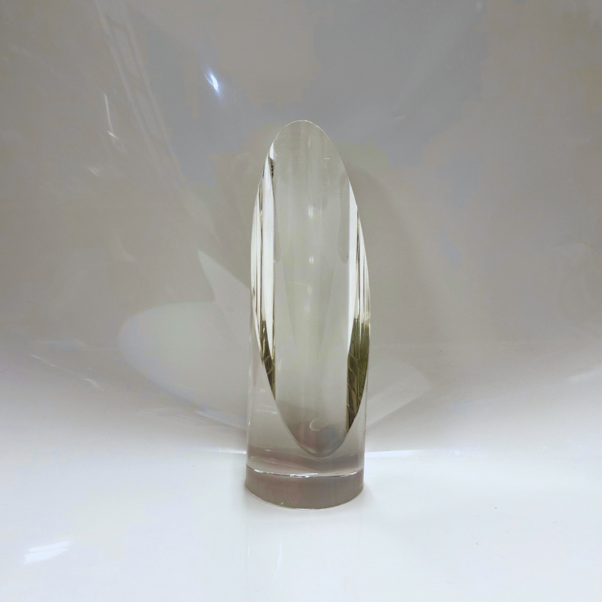 Placa Cristal Cilindro