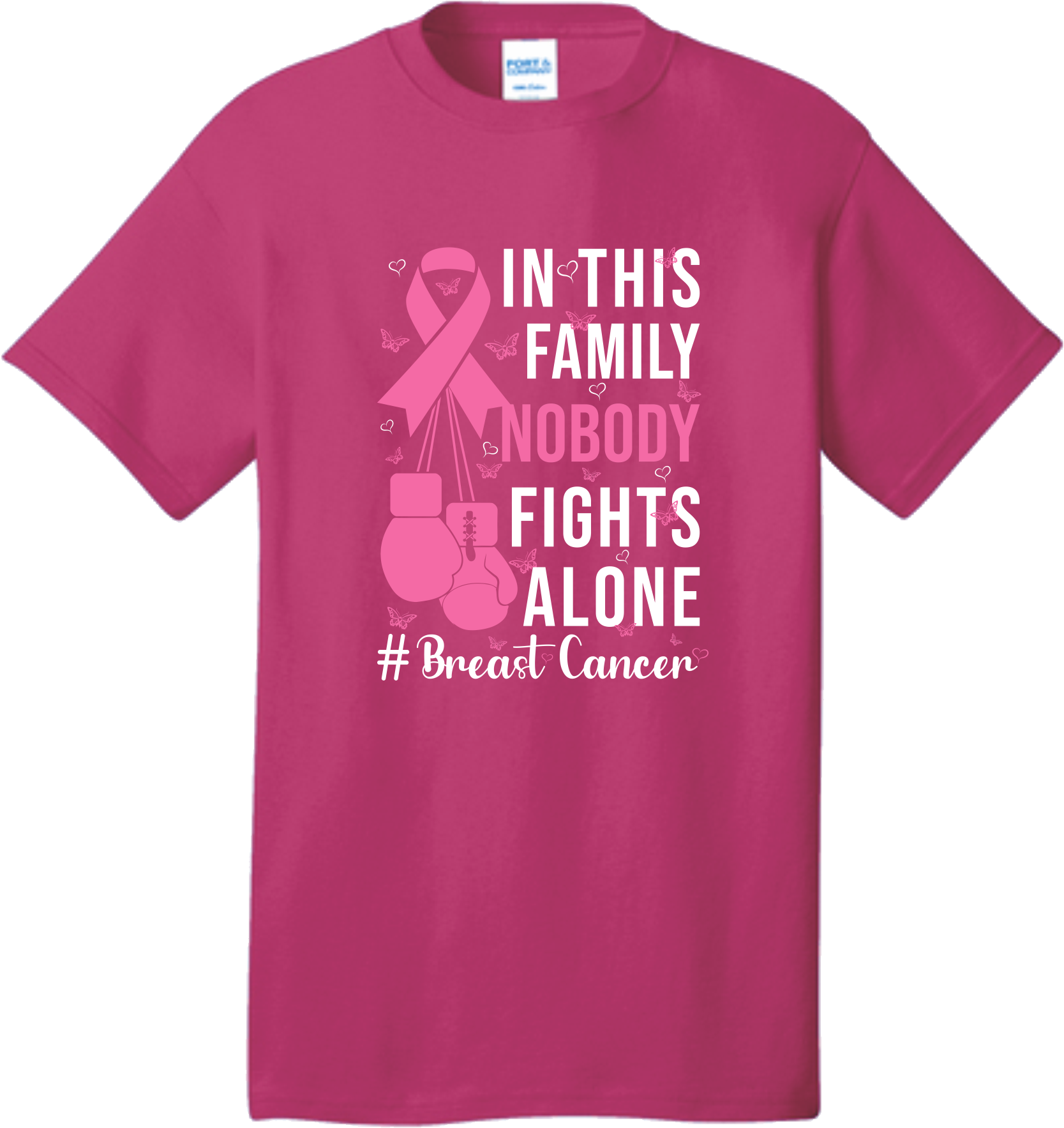 Breast Cancer Box Tshirt