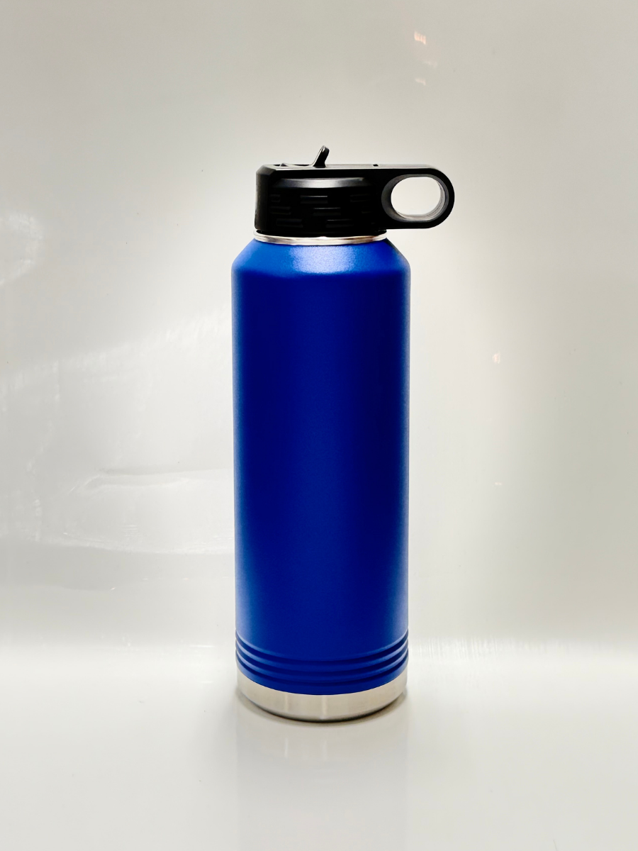 Botella Insulada 40oz grabado plata