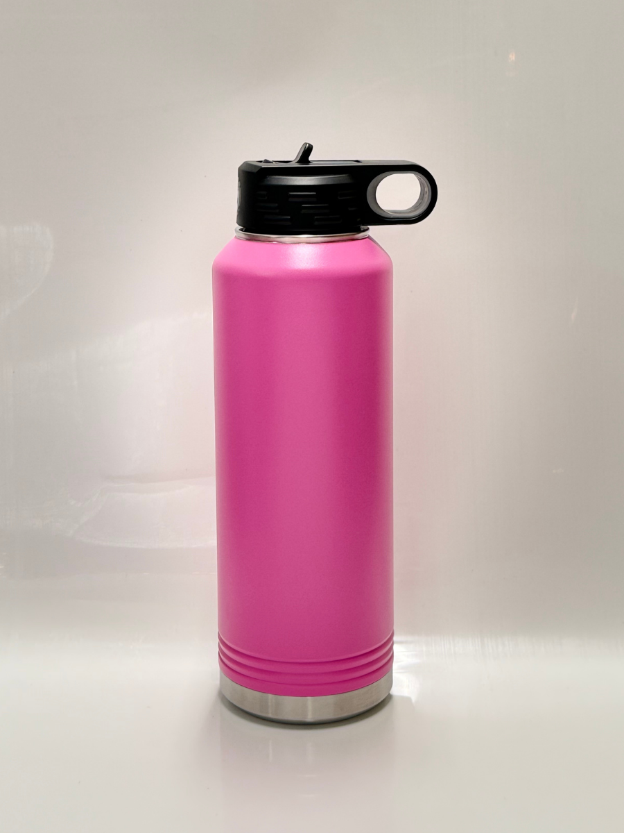 Botella Insulada 40oz grabado plata