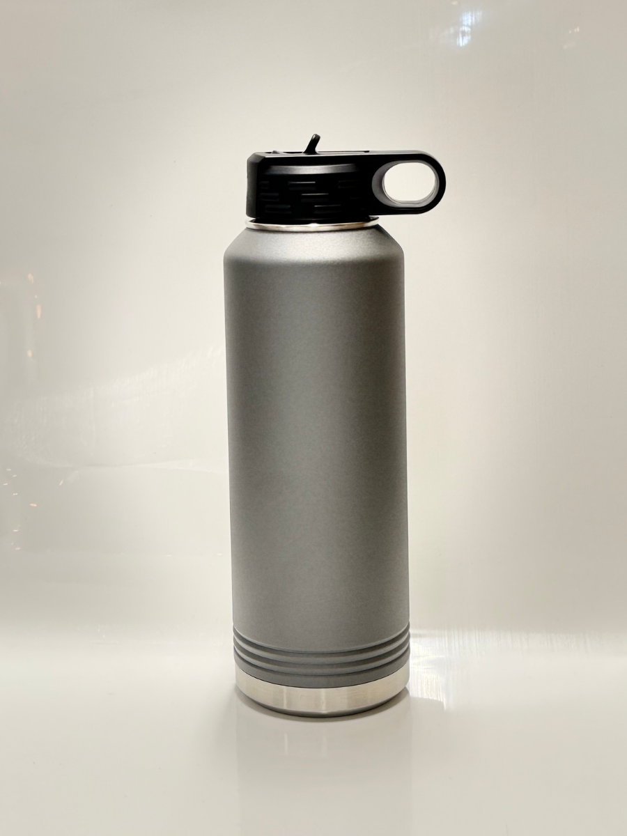 Botella Insulada 40oz grabado plata