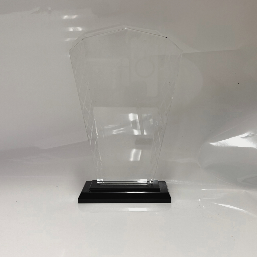 Placa Cristal Base Negra o Azul