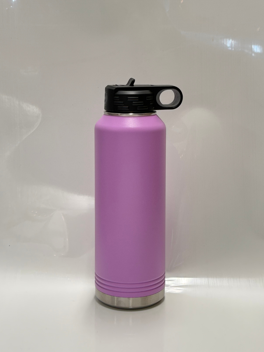 Botella Insulada 40oz grabado plata