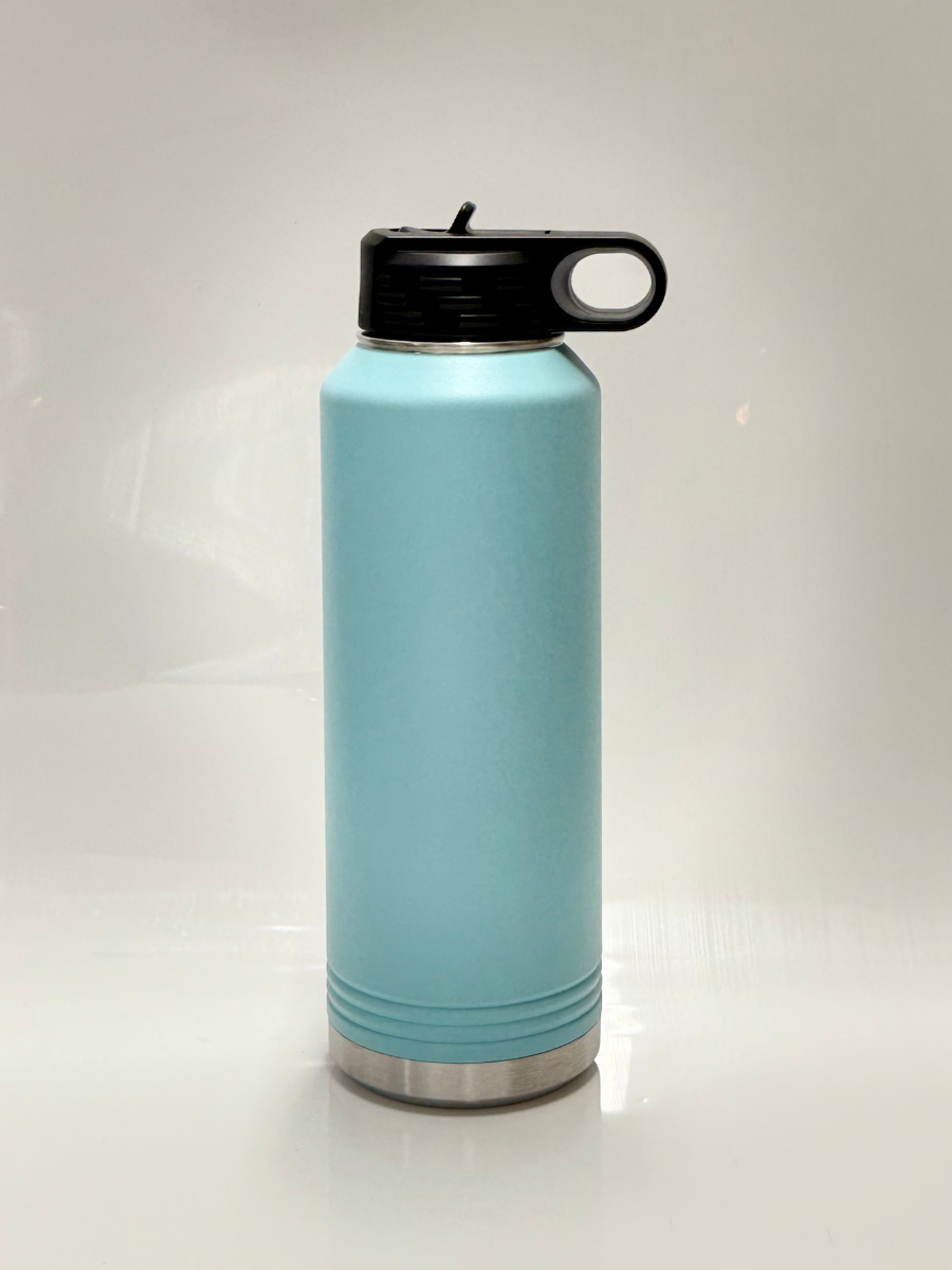 Botella Insulada 40oz grabado plata