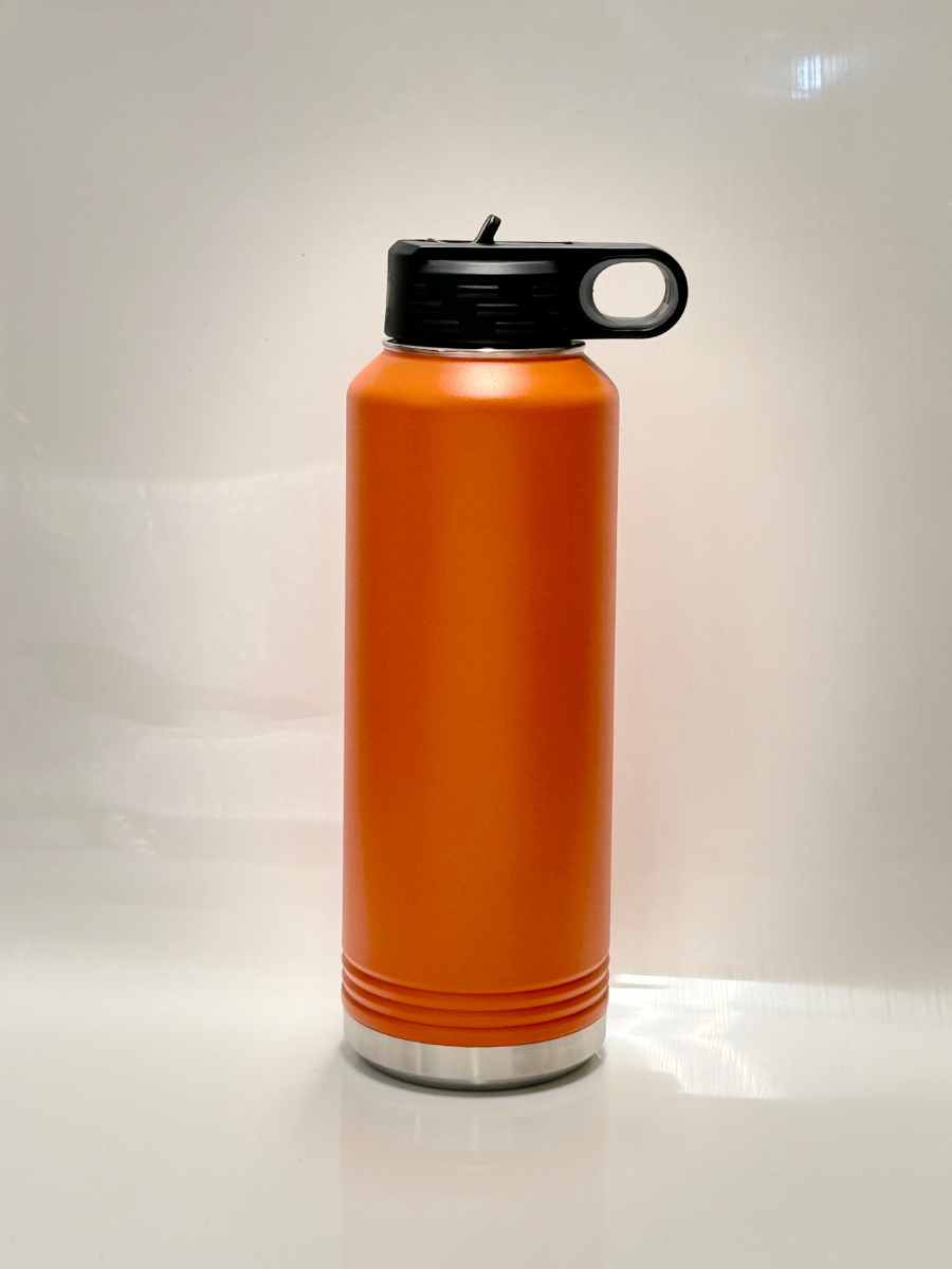Botella Insulada 40oz grabado plata