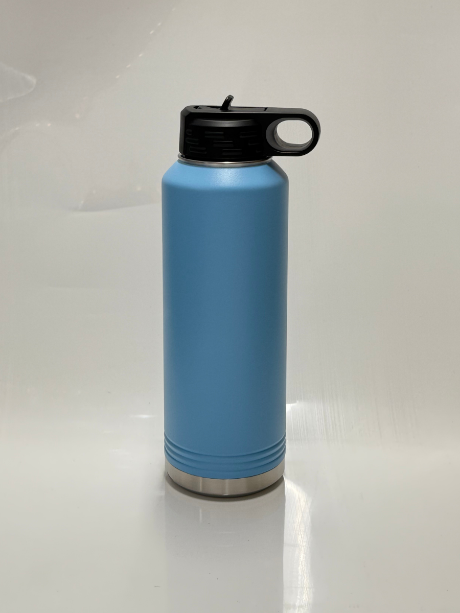 Botella Insulada 40oz grabado plata