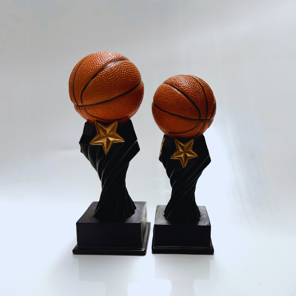 Trofeo Deportes Espiral Negro