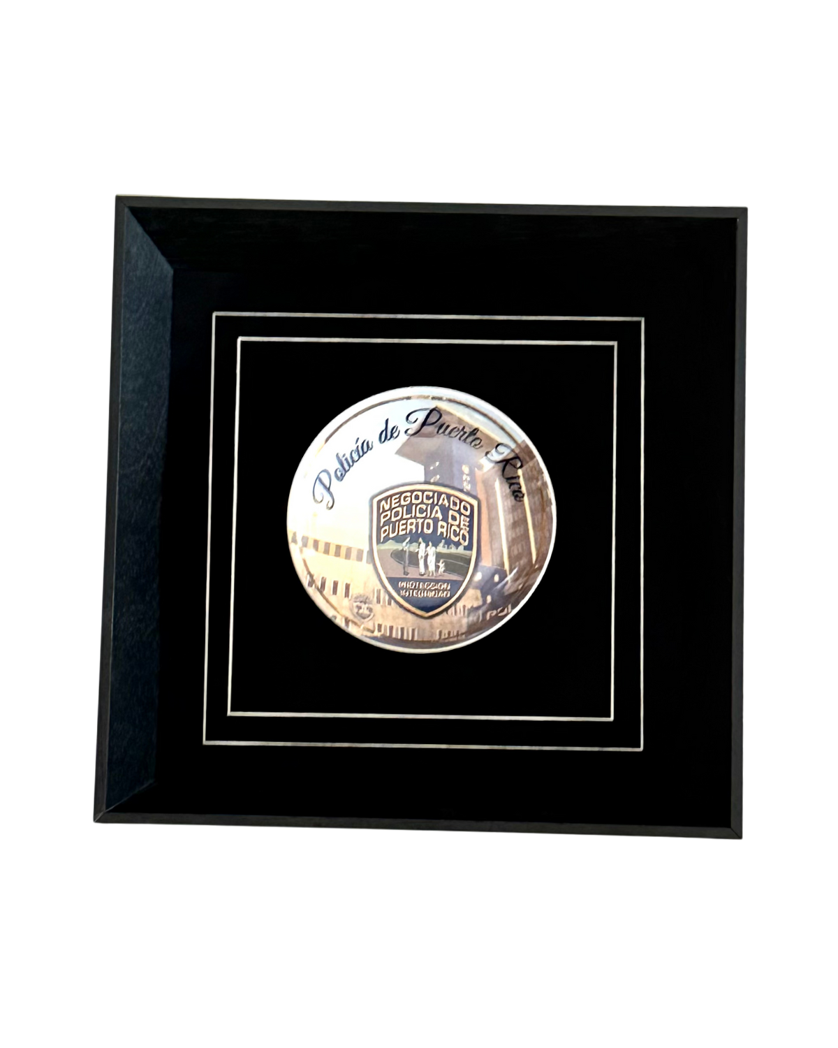 Enmarcado Abierto pequeño Policía