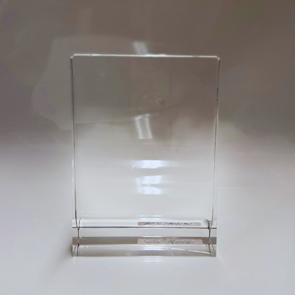 Placa Cristal Rectangular