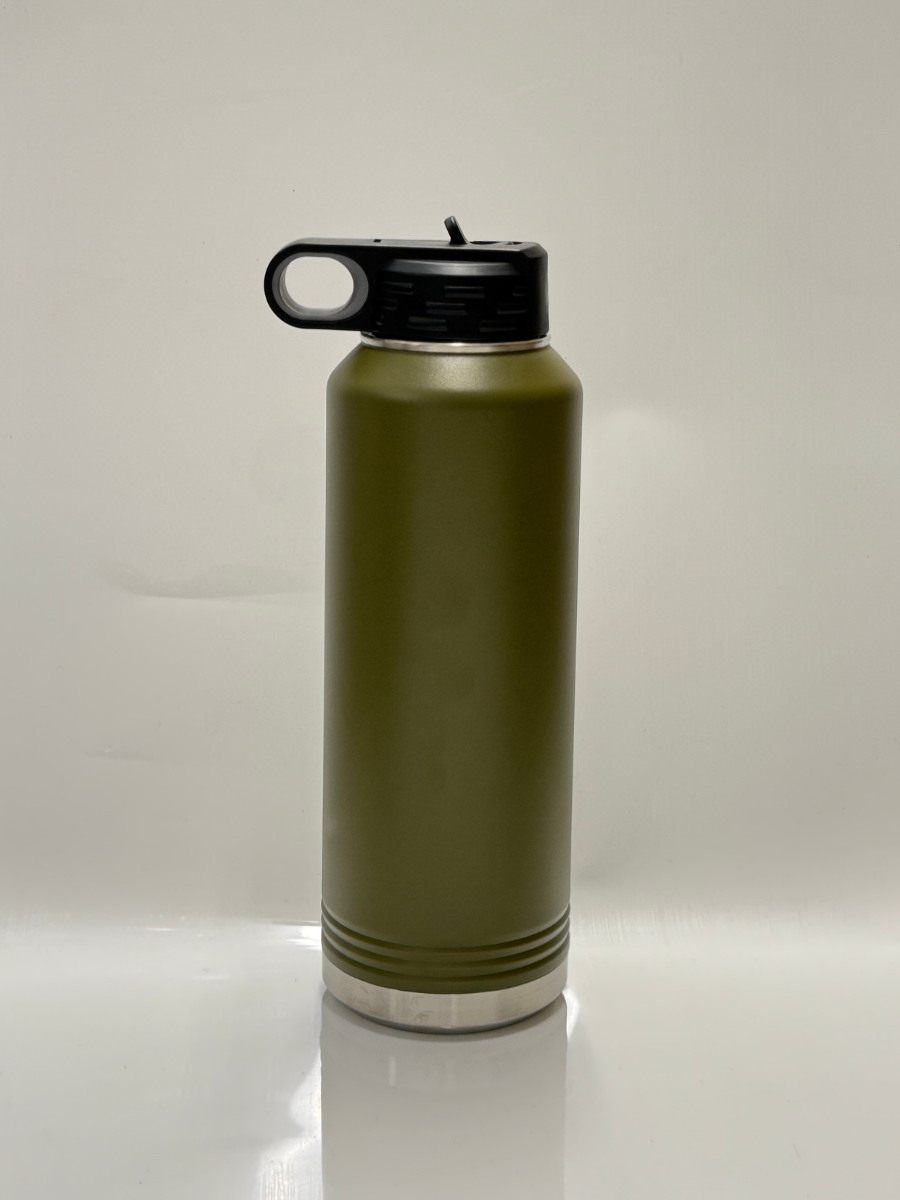 Botella Insulada 40oz grabado plata