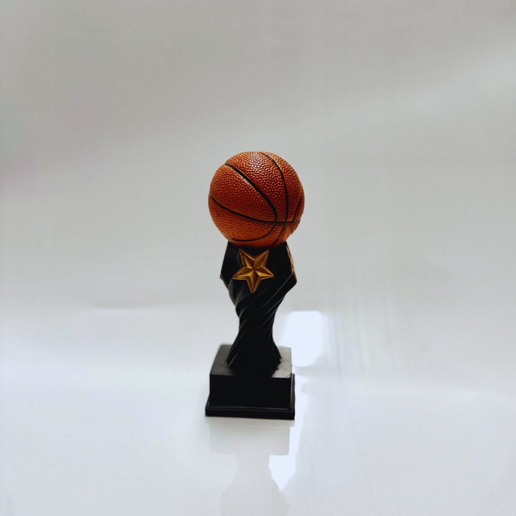 Trofeo Deportes Espiral Negro
