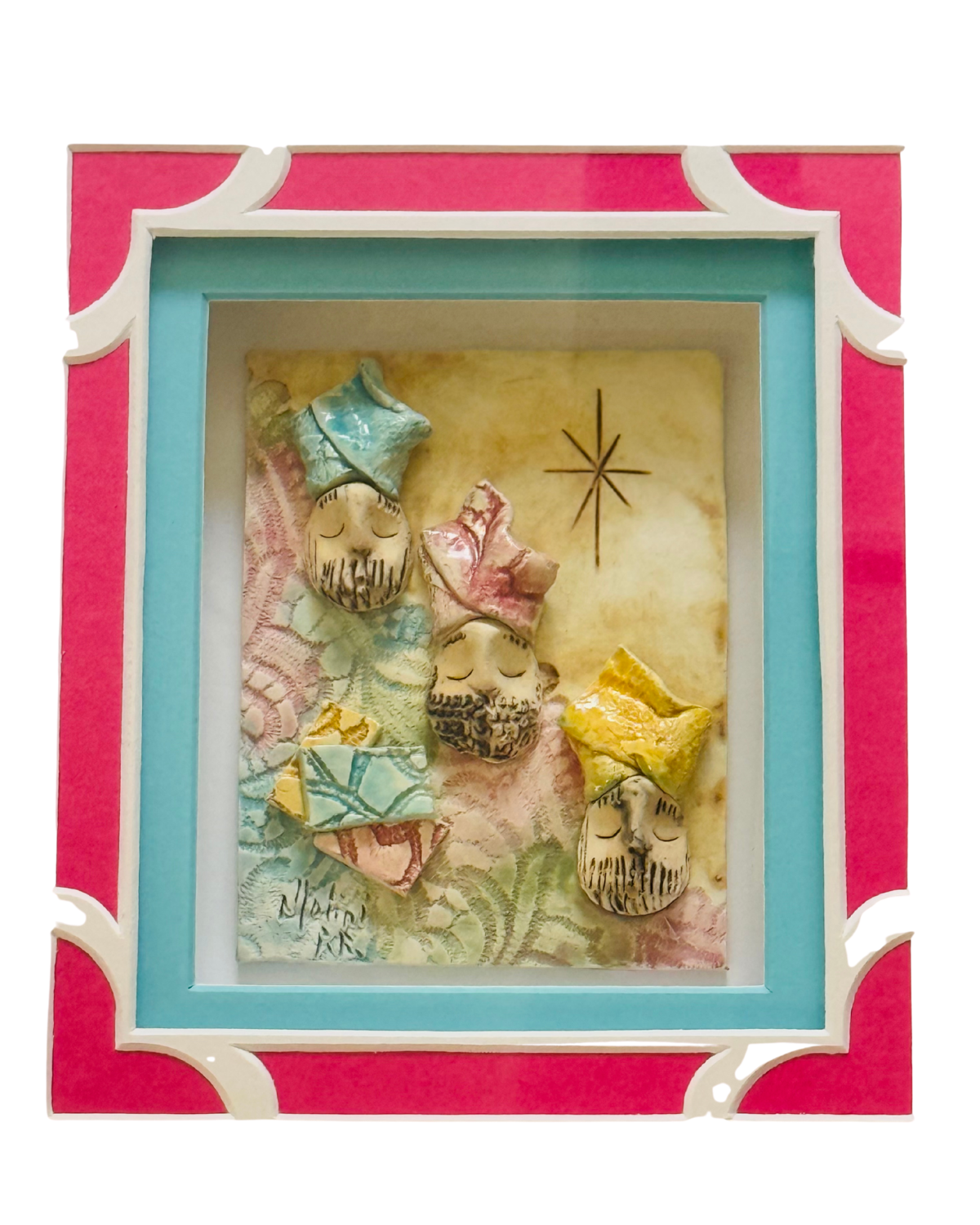 Enmarcado Tres Reyes Magos