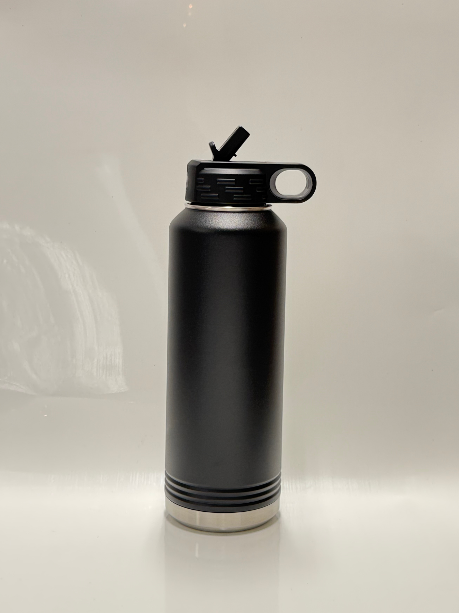 Botella Insulada 40oz grabado plata