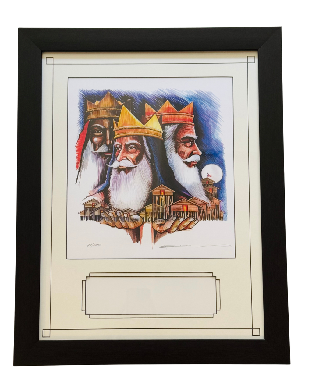 Enmarcado Serigrafia Reyes