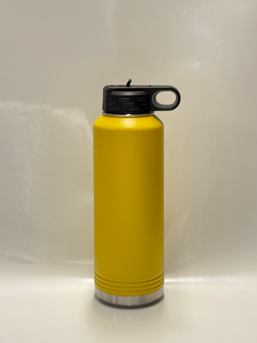 Botella Insulada 40oz grabado plata
