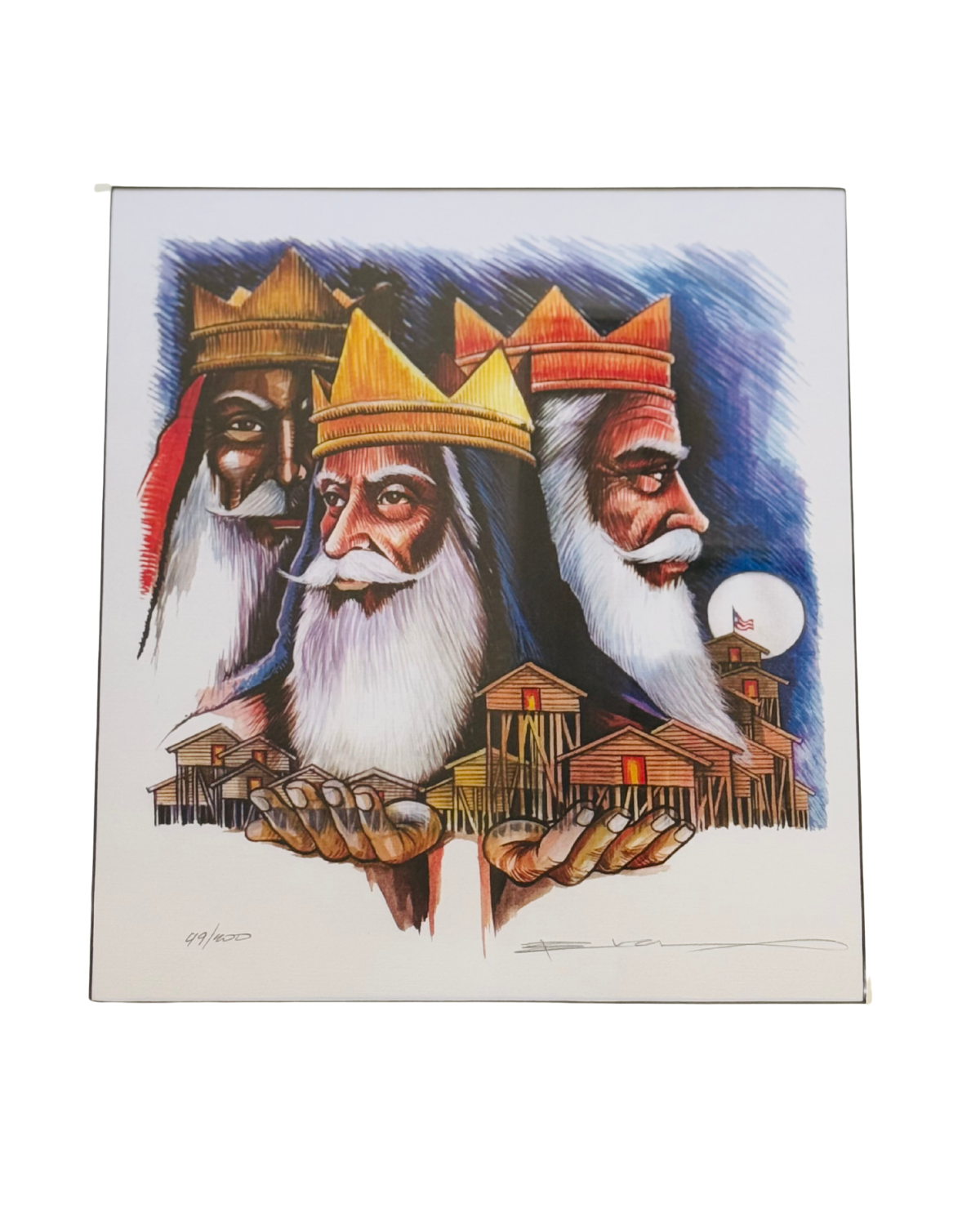 Enmarcado Serigrafia Reyes
