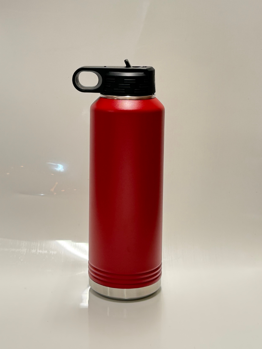 Botella Insulada 40oz grabado plata
