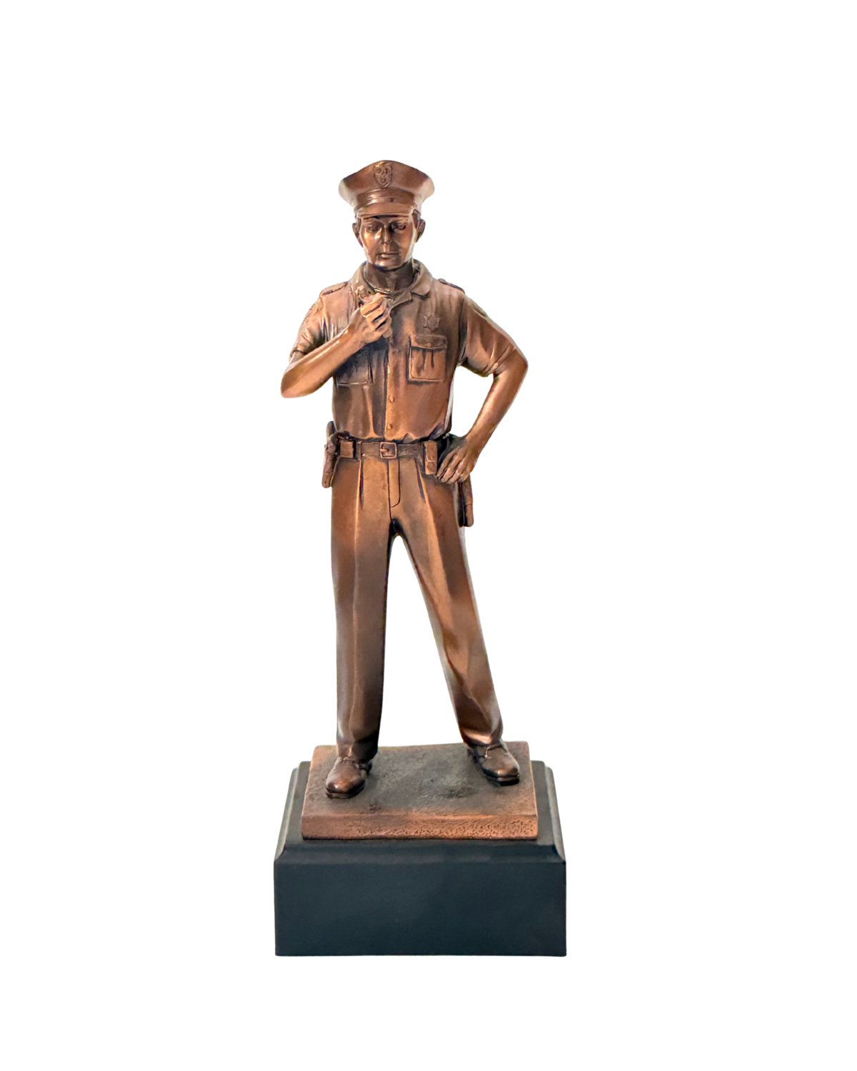 Estatuilla Policia Bronce