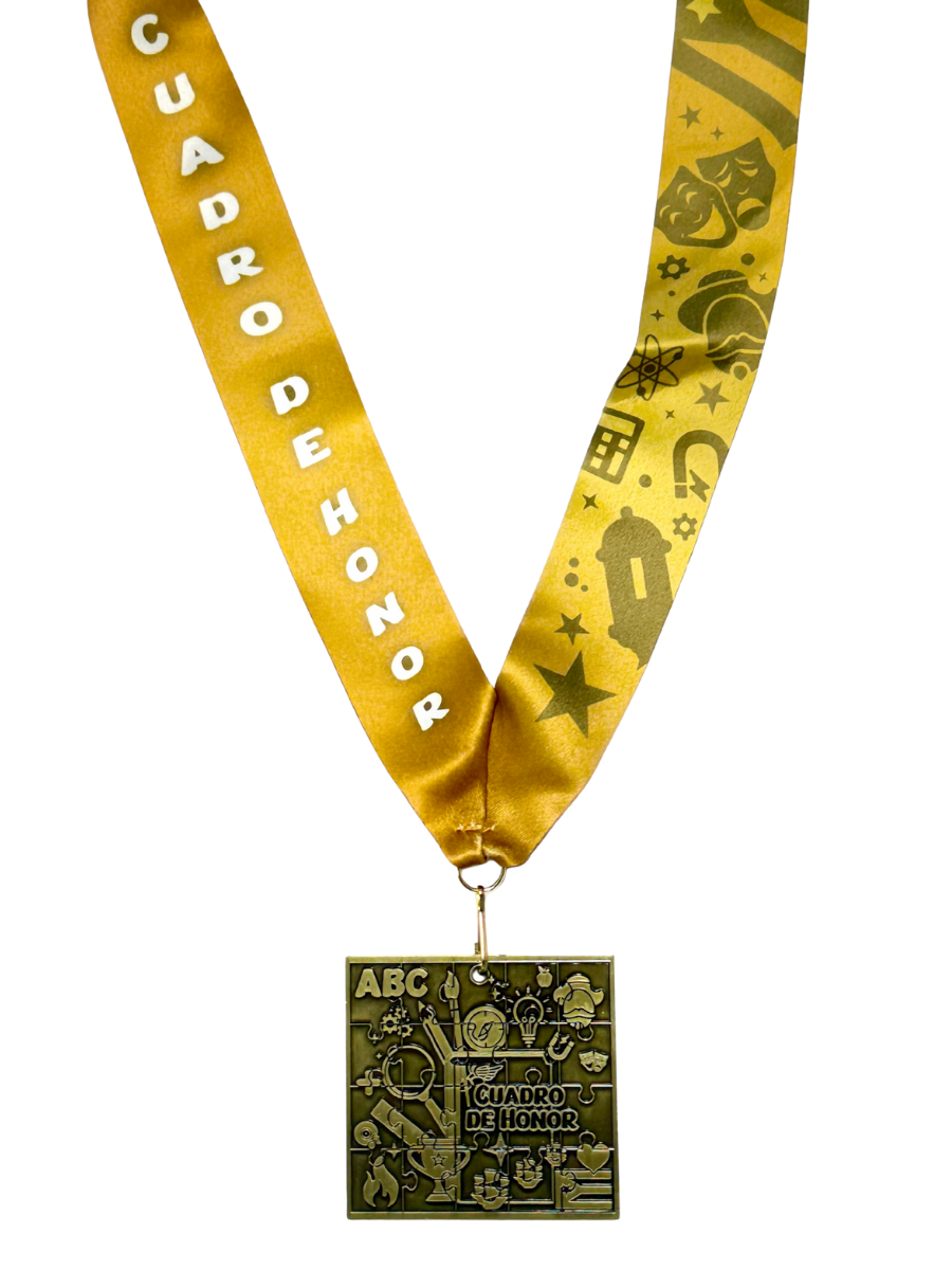 Medalla Cuadro de Honor Cuadrada