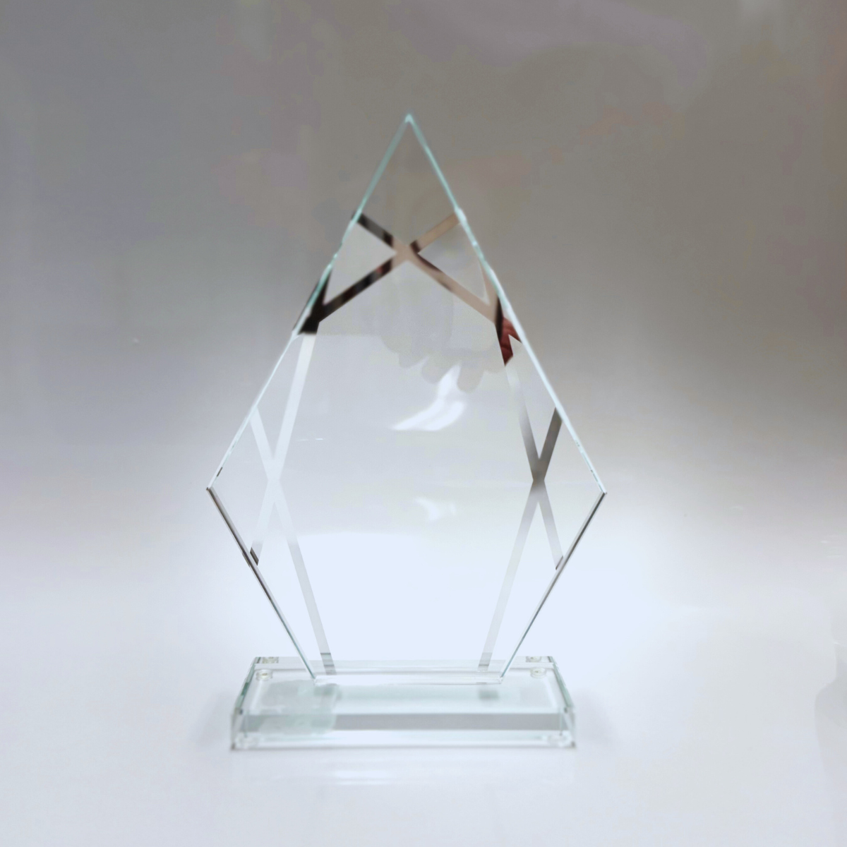 Placa Cristal Piramide