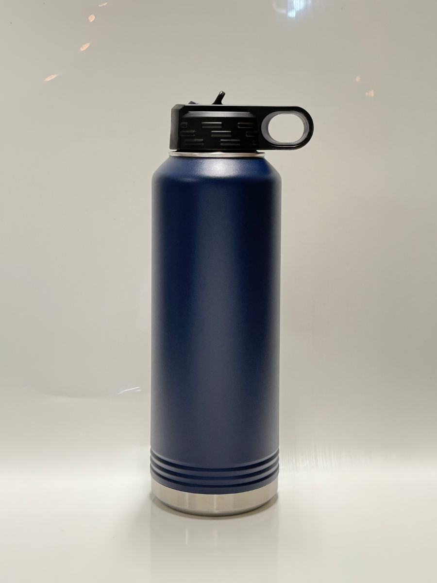 Botella Insulada 40oz grabado plata