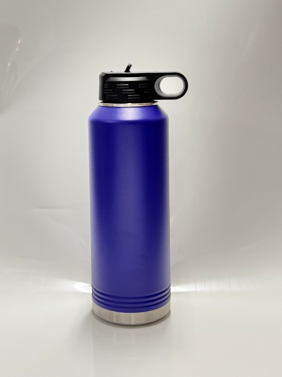 Botella Insulada 40oz grabado plata