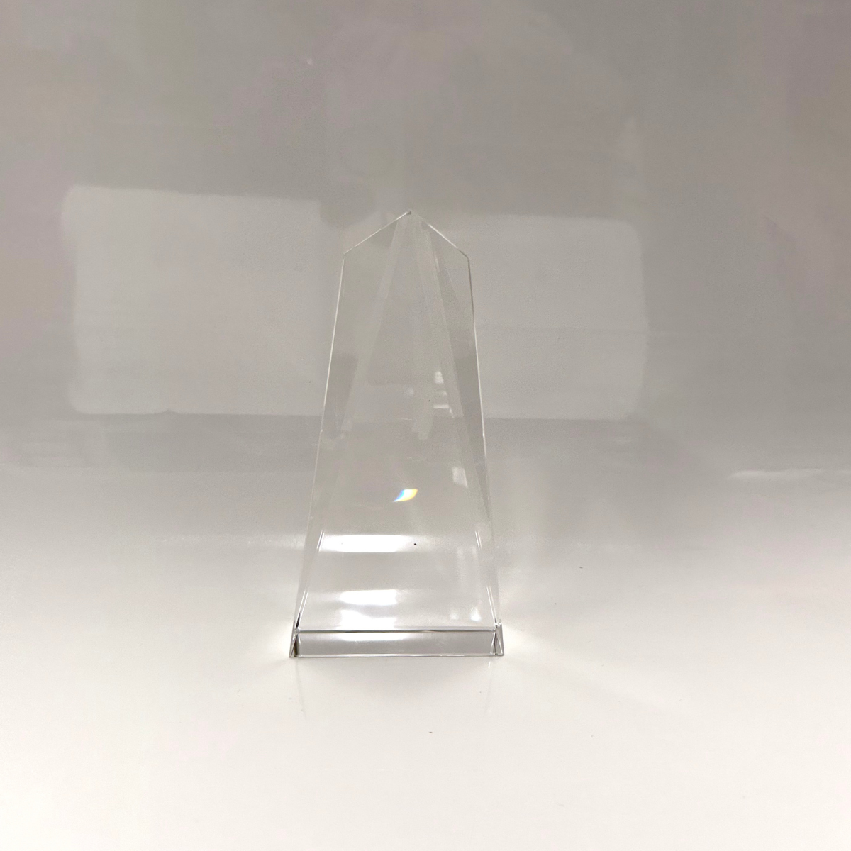 Placa Cristal Piramide