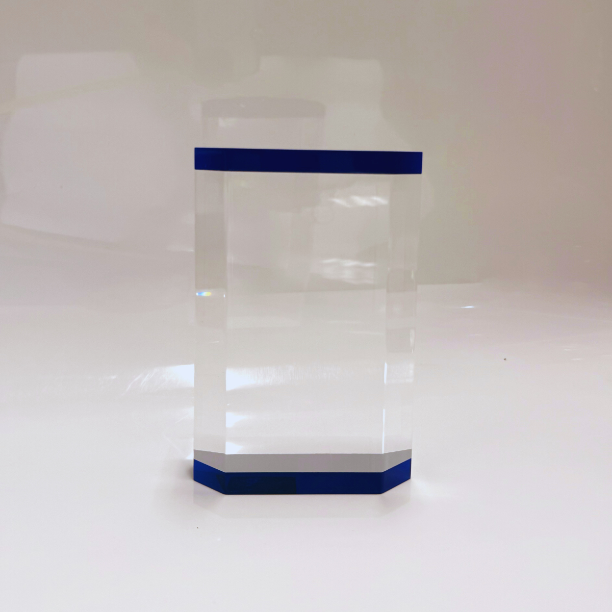 Bloque Acrílico Azul