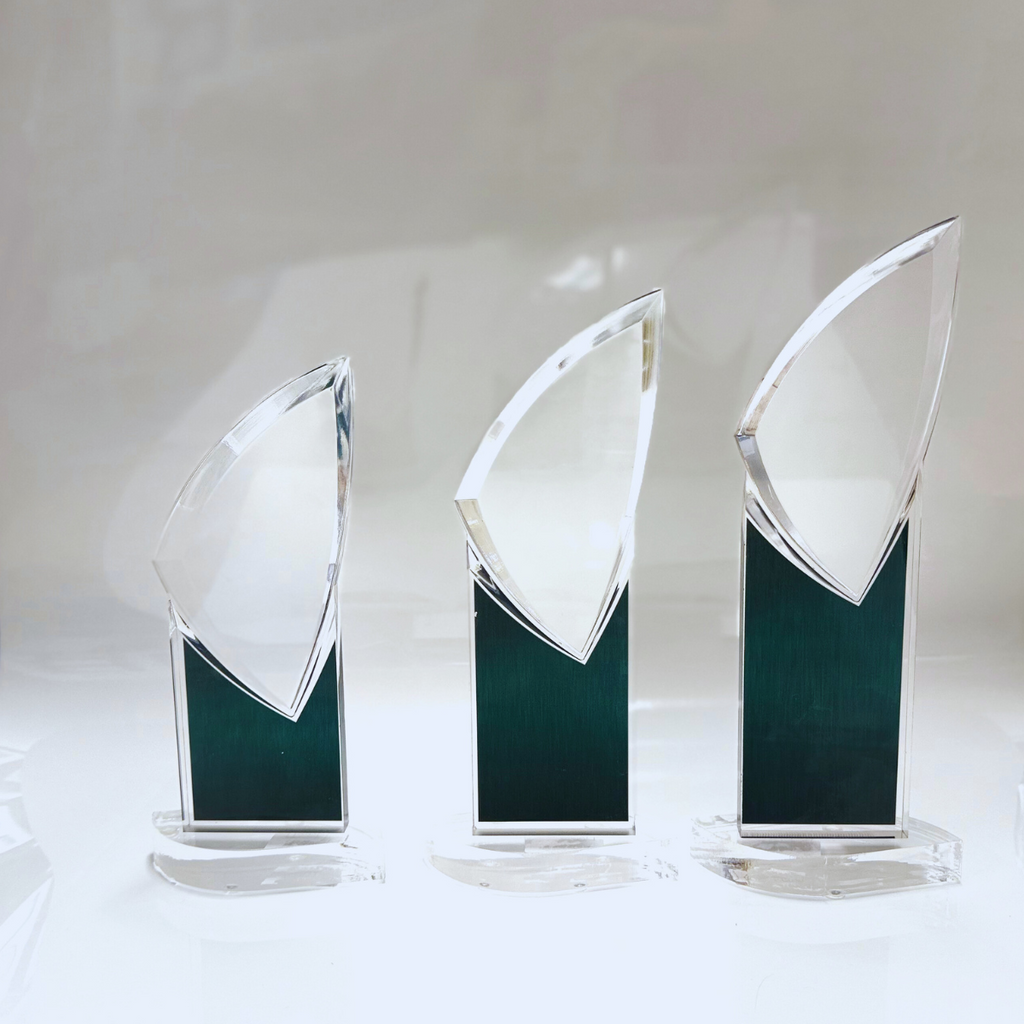 Placa Acrílico Triangular