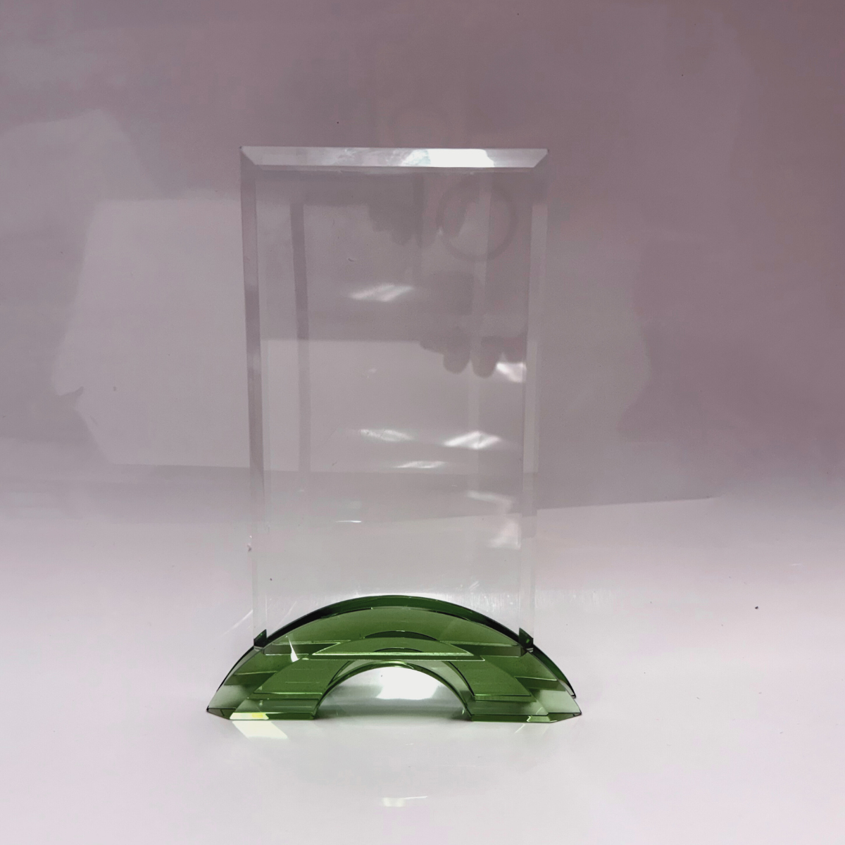 Placa Rectangular Base Verde