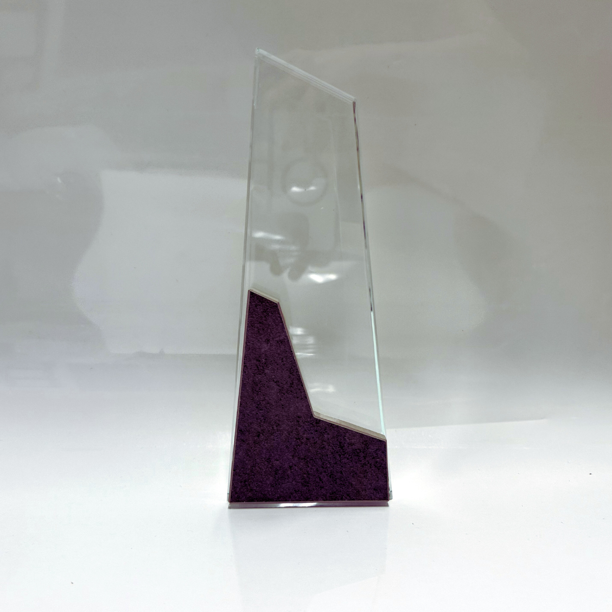 Placa Cristal Base Gris