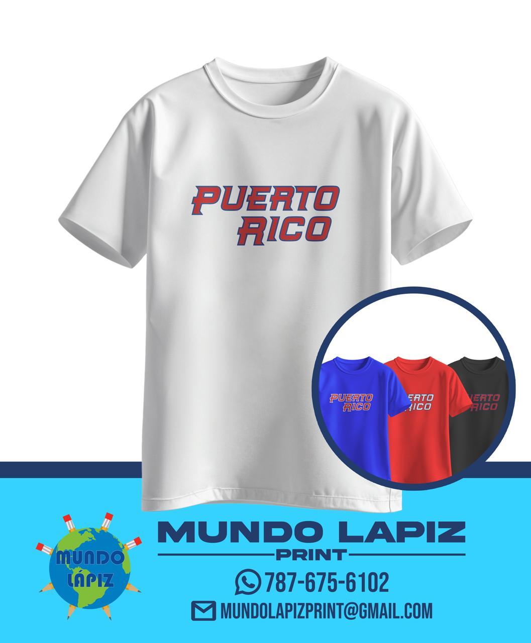 Tshirt Puerto Rico Algodón