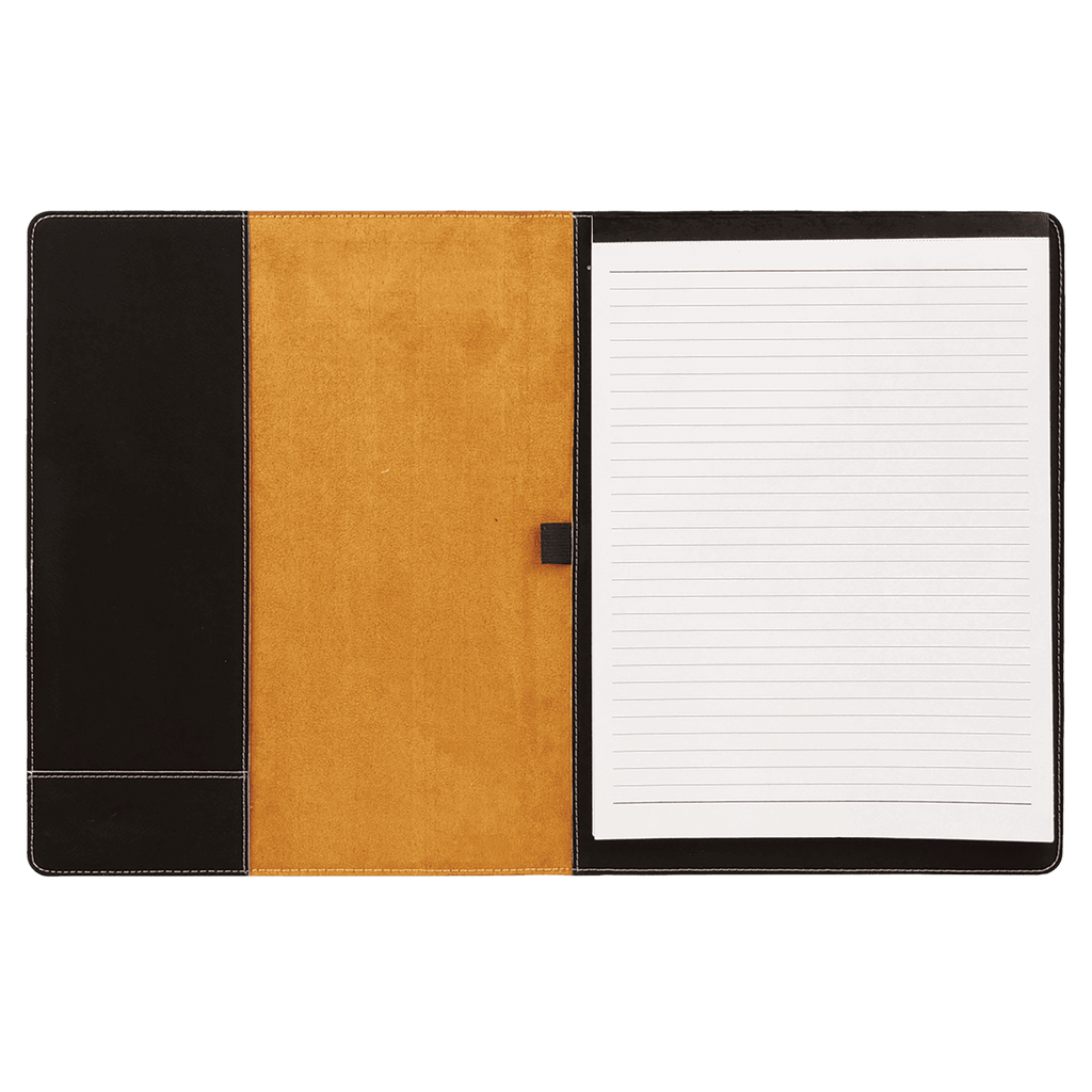Porfolio Negro con Notepad